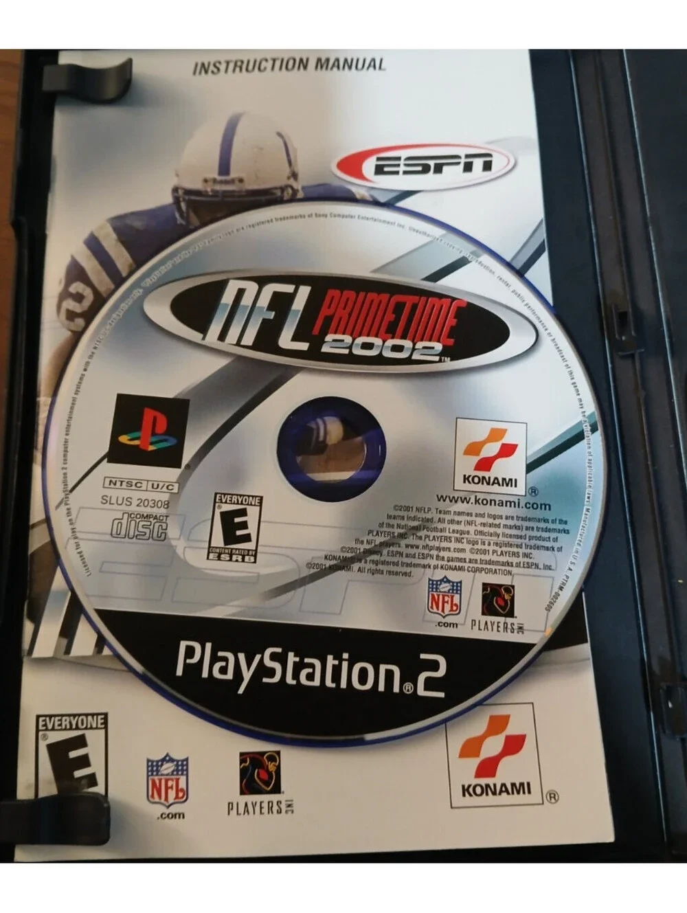 ESPN NFL PrimeTime 2002 (Sony PlayStation 2, 2001)